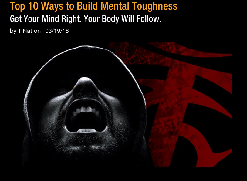 How to Start a Fitness Blog in 7 Steps: Mental toughness