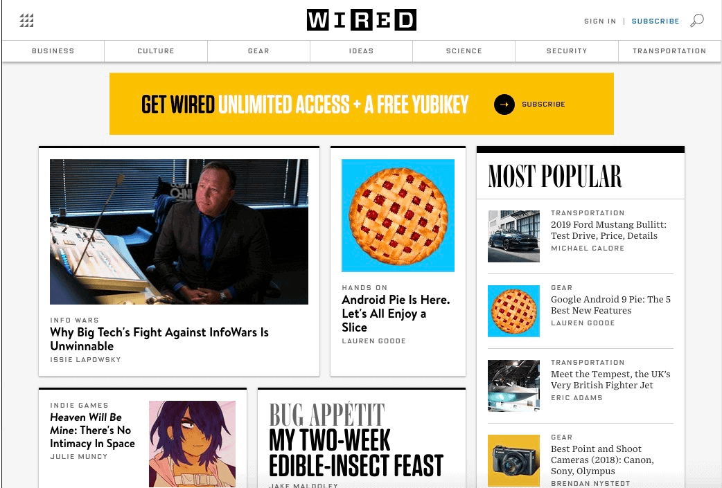 The 12 Best Tech Blogs: Wired