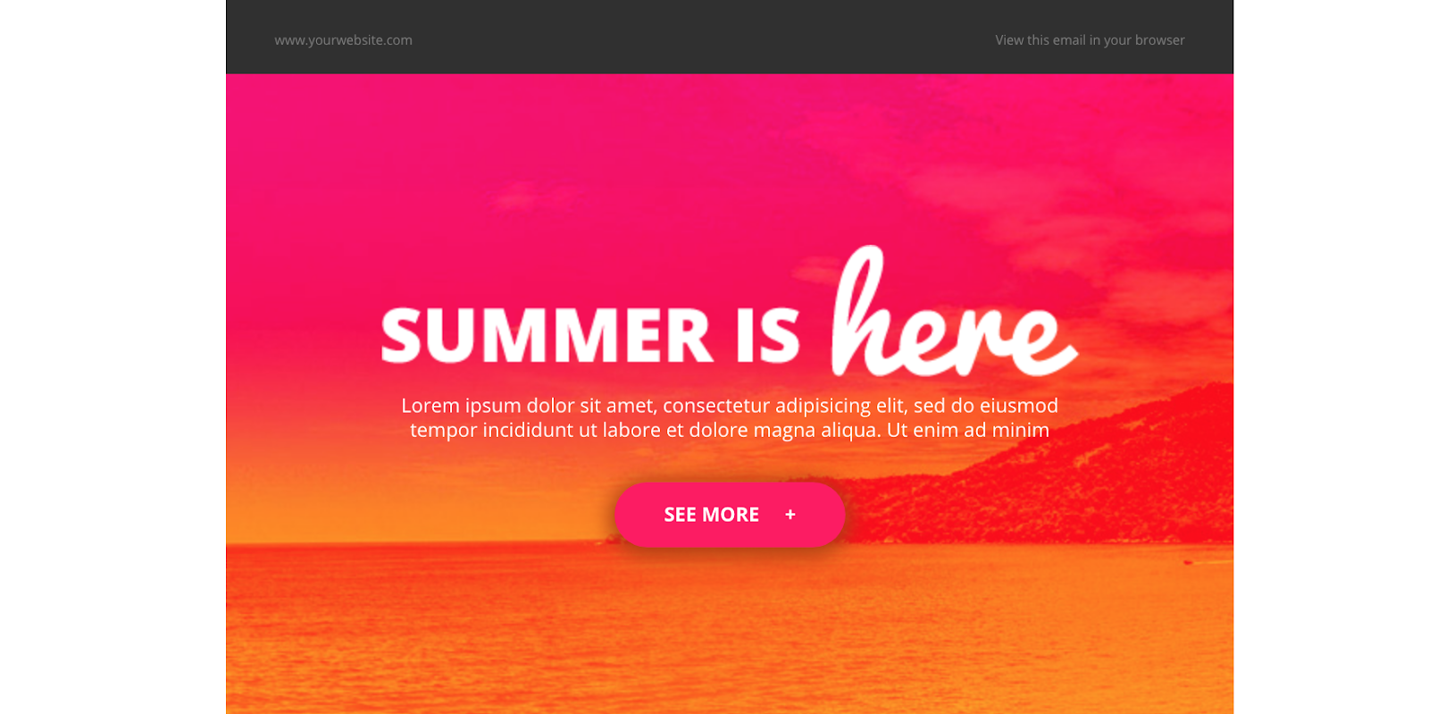 The Best Free MailChimp Templates for Bloggers - Summer