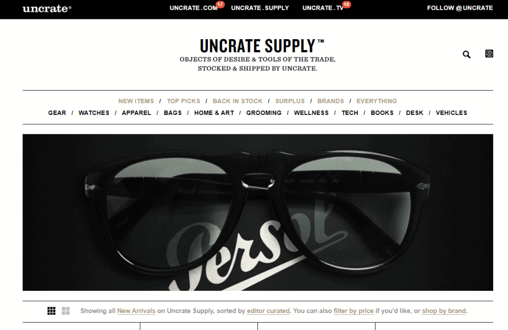 uncrate supply