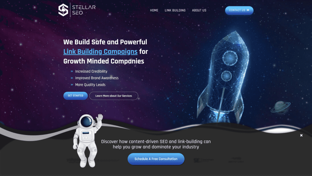 stellarseo homepage screenshot 1