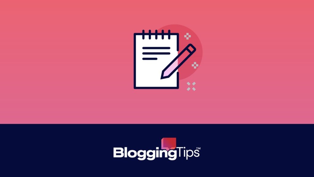 vector graphic for the header image showing a blog checklist