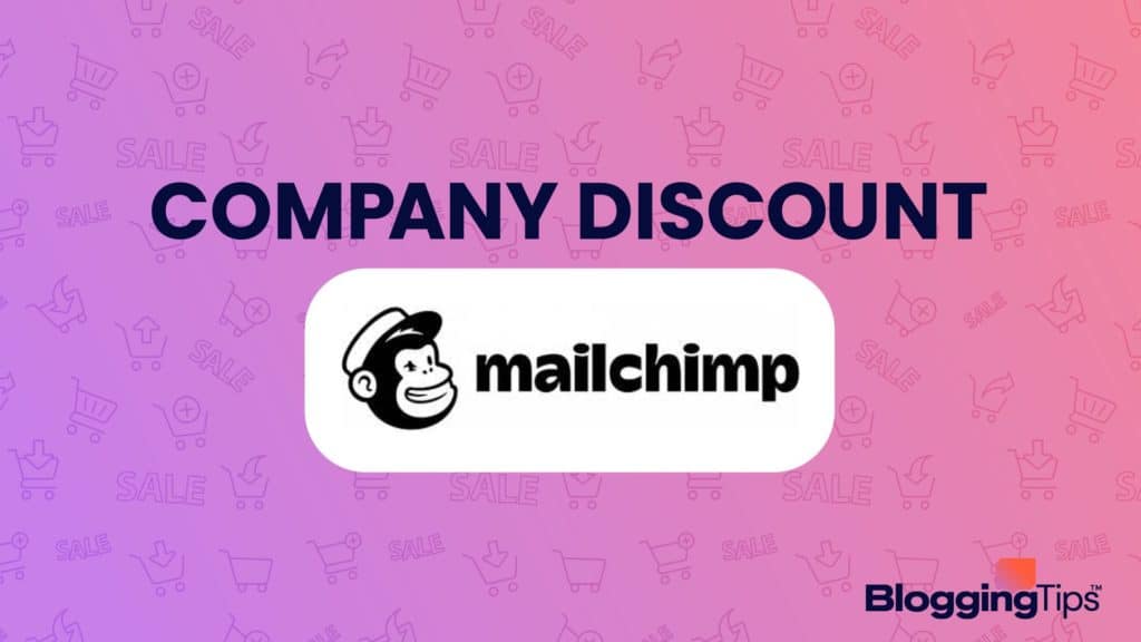 header image showing mailchimp discount graphic
