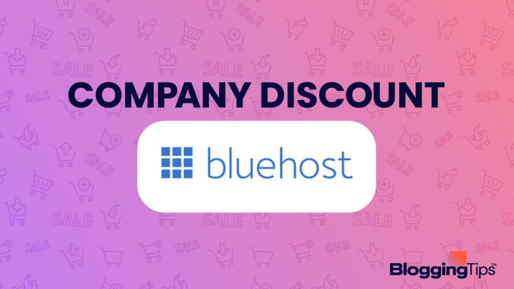 header image showing bluehost discount graphic