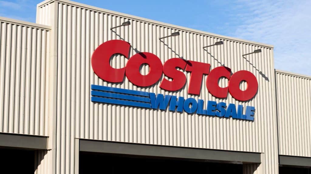 vector graphic showing the outside of a costco building - for header image of costco affiliate program post