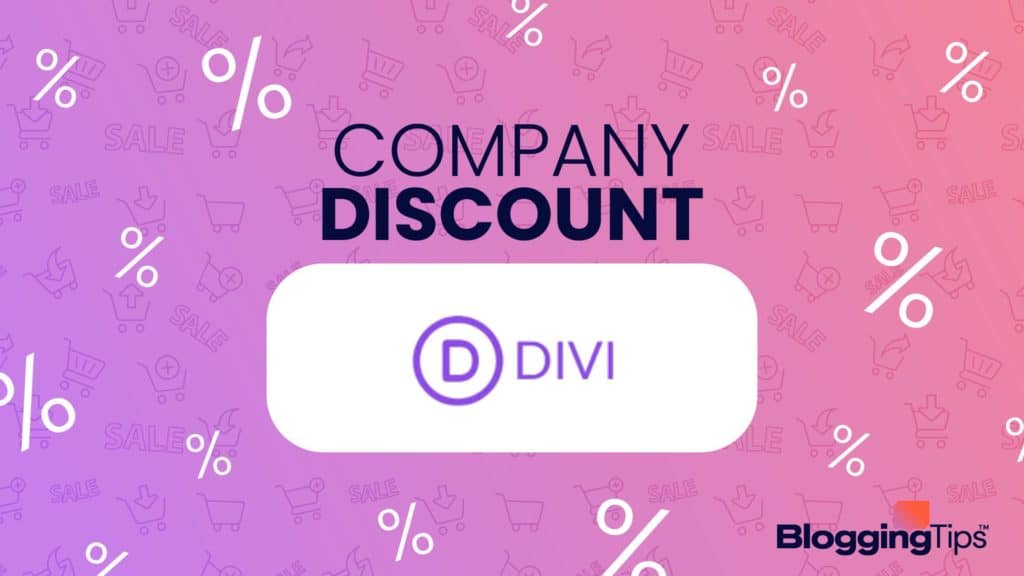 vector graphic showing an illustration of a divi discount