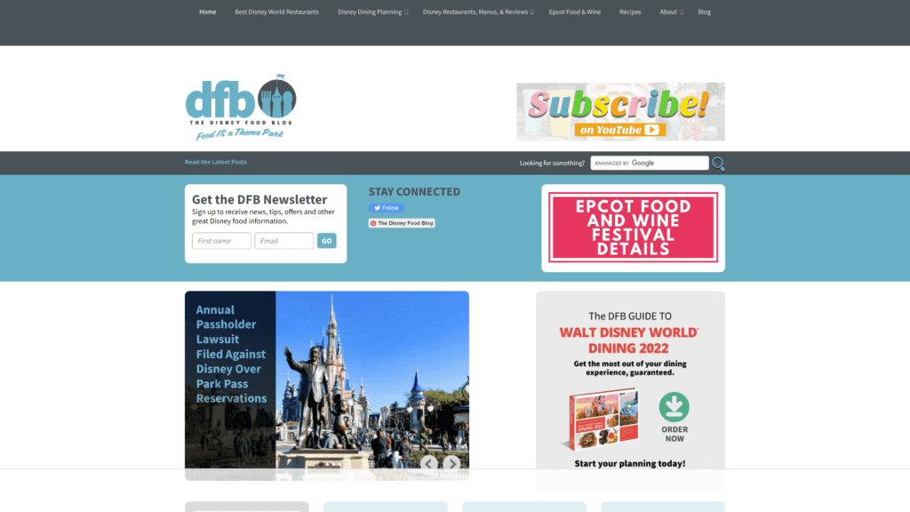DisneyFoodBlog's  Page