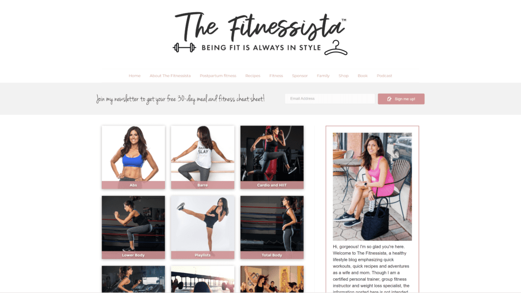 Fitness Blogs Definition Types