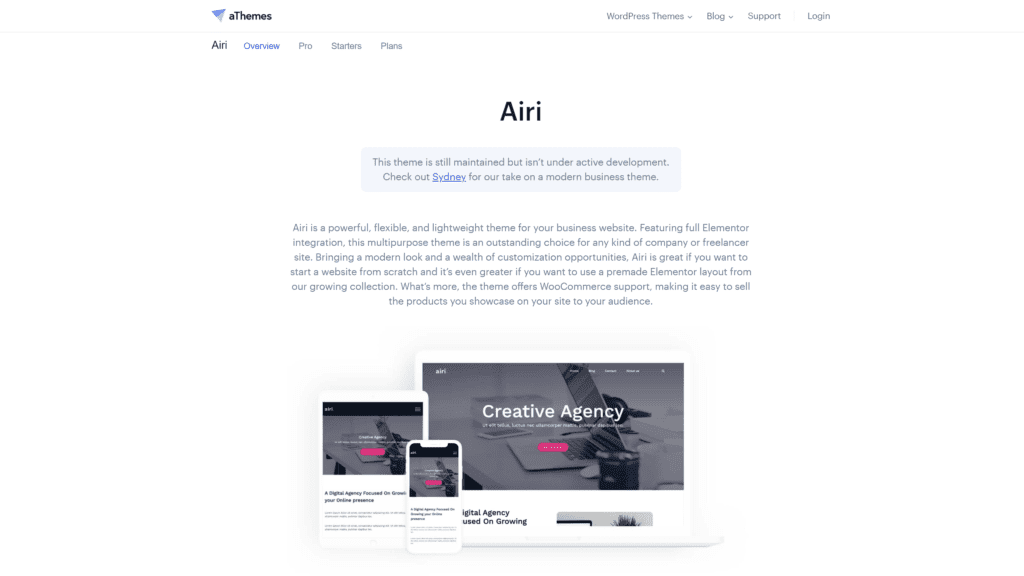 airi homepage screenshot 1