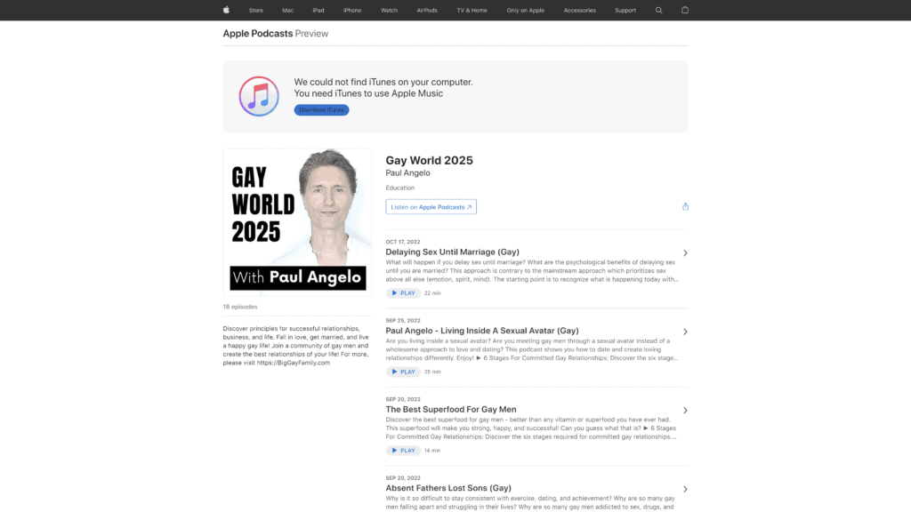 gay world 2025 homepage screenshot 1