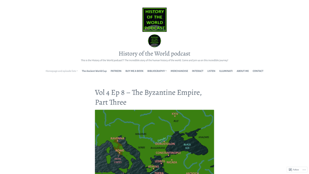 historyoftheworld homepage screenshot 1