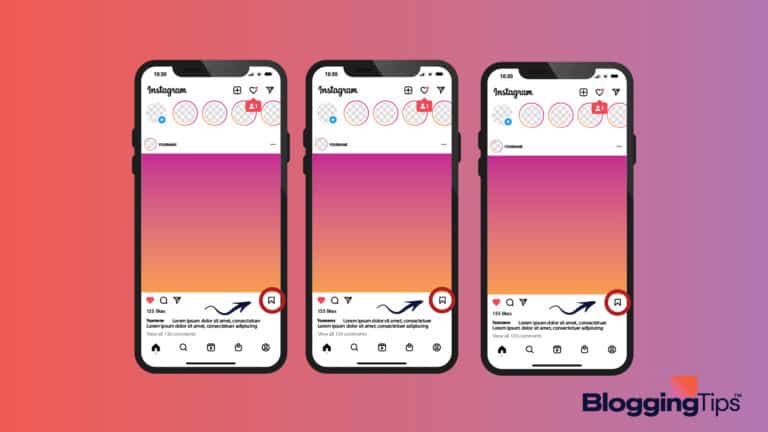 vector graphic showing an illustration of how to save instagram photos