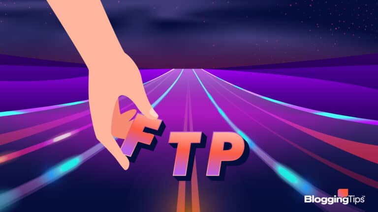 vector graphic showing an illustration of ftp clients